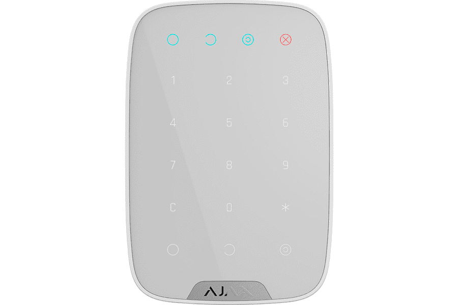 Беспроводная сенсорная клавиатура Ajax Systems Ajax KeyPad (white)